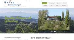 Desktop Screenshot of heiss-ferienwohnung.de